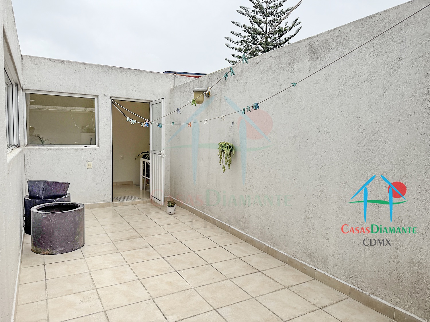 Jardines del Pedregal Casa Rivera EJ - Área de lavandería 10